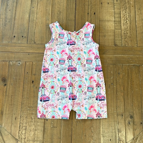 Lilly in the alley carnival short alleycat romper - Picture 1 of 6